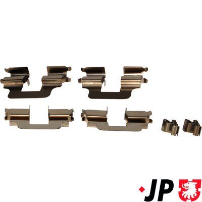 JP Group 1263650710 Комплект приладдя, накладка дискового гальма
