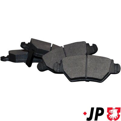 JP Group 1263700210 Комплект гальмівних накладок, дискове гальмо