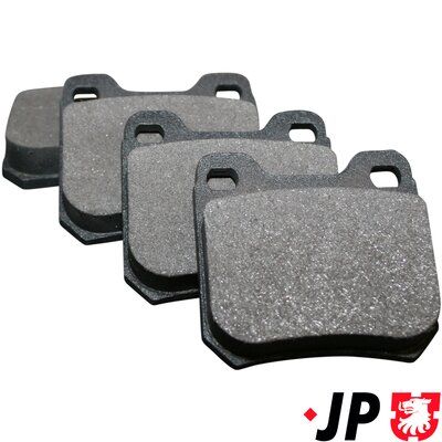 JP Group 1263700410 Комплект гальмівних накладок, дискове гальмо