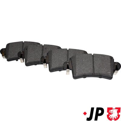 JP Group 1263700910 Комплект гальмівних накладок, дискове гальмо