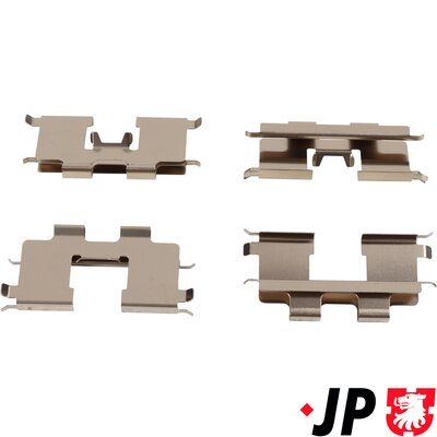 JP Group 1264004910 Комплект приладдя, накладка дискового гальма