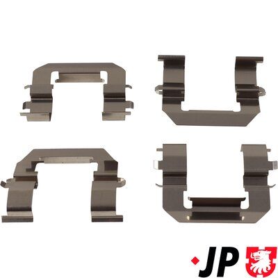 JP Group 1264005010 Комплект приладдя, накладка дискового гальма