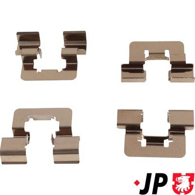 JP Group 1264005210 Комплект приладдя, накладка дискового гальма