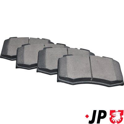 JP Group 1363602310 Комплект гальмівних накладок, дискове гальмо