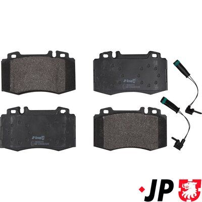 JP Group 1363602410 Комплект гальмівних накладок, дискове гальмо