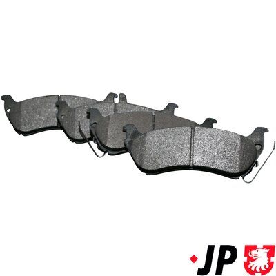 JP Group 1363701110 Комплект гальмівних накладок, дискове гальмо