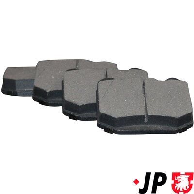 JP Group 1363701610 Комплект гальмівних накладок, дискове гальмо