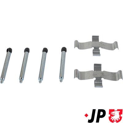 JP Group 1363750810 Комплект приладдя, накладка дискового гальма