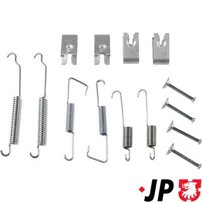 JP Group 1363952710 Комплект приладдя, гальмівна колодка