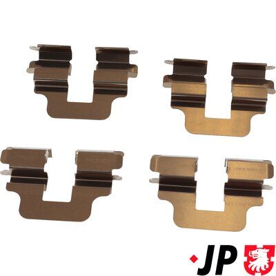 JP Group 1364003610 Комплект приладдя, накладка дискового гальма