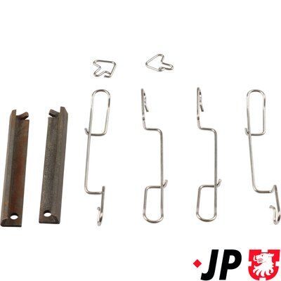 JP Group 1364003710 Комплект приладдя, накладка дискового гальма