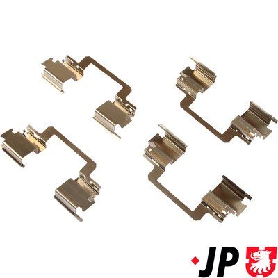 JP Group 1364005010 Комплект приладдя, накладка дискового гальма