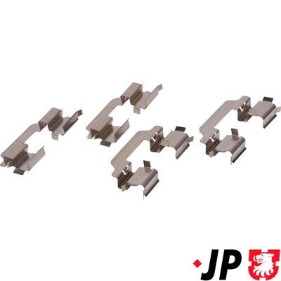 JP Group 1463650610 Комплект приладдя, накладка дискового гальма