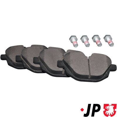 JP Group 1463701610 Комплект гальмівних накладок, дискове гальмо