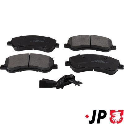 JP Group 1563600210 Комплект гальмівних накладок, дискове гальмо