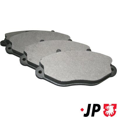 JP Group 1563600410 Комплект гальмівних накладок, дискове гальмо