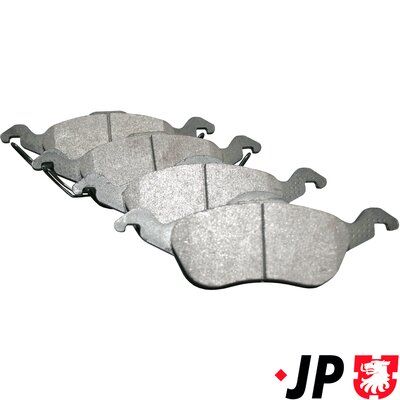 JP Group 1563600910 Комплект гальмівних накладок, дискове гальмо