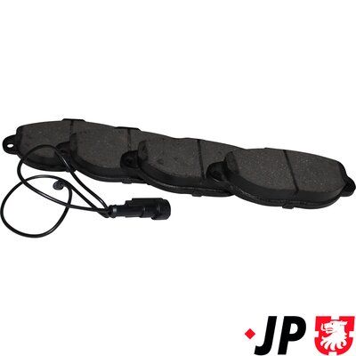 JP Group 1563602710 Комплект гальмівних накладок, дискове гальмо