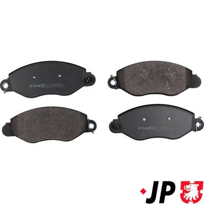 JP Group 1563603110 Комплект гальмівних накладок, дискове гальмо