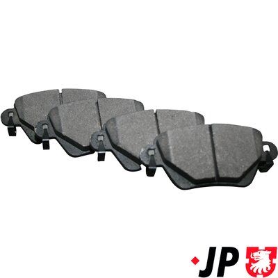 JP Group 1563700210 Комплект гальмівних накладок, дискове гальмо