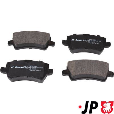 JP Group 1563700810 Комплект гальмівних накладок, дискове гальмо