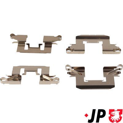 JP Group 1564004510 Комплект приладдя, накладка дискового гальма