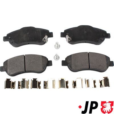 JP Group 3463600710 Комплект гальмівних накладок, дискове гальмо
