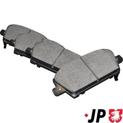 JP Group 3463601010 Комплект гальмівних накладок, дискове гальмо