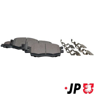 JP Group 3563600610 Комплект гальмівних накладок, дискове гальмо