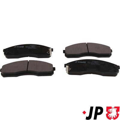 JP Group 3663600310 Комплект гальмівних накладок, дискове гальмо