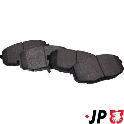 JP Group 3663600910 Комплект гальмівних накладок, дискове гальмо