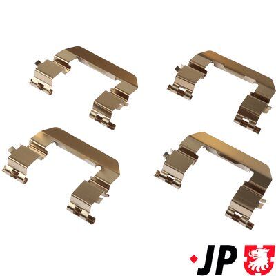 JP Group 3664003810 Комплект приладдя, накладка дискового гальма