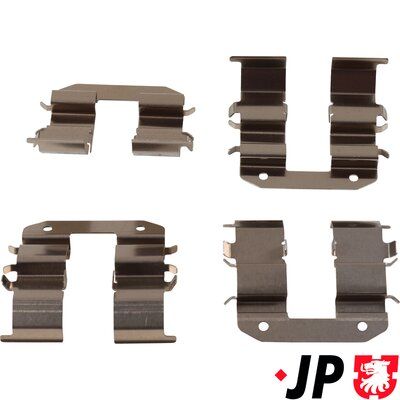 JP Group 3664003910 Комплект приладдя, накладка дискового гальма