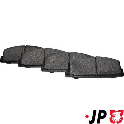 JP Group 3863700610 Комплект гальмівних накладок, дискове гальмо