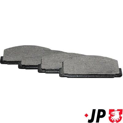 JP Group 3863700710 Комплект гальмівних накладок, дискове гальмо
