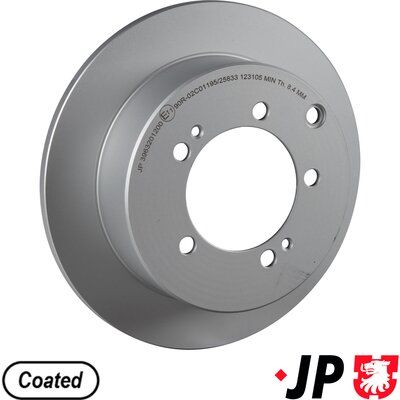 JP Group 3963201200 Гальмівний диск