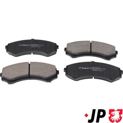 JP Group 3963600310 Комплект гальмівних накладок, дискове гальмо