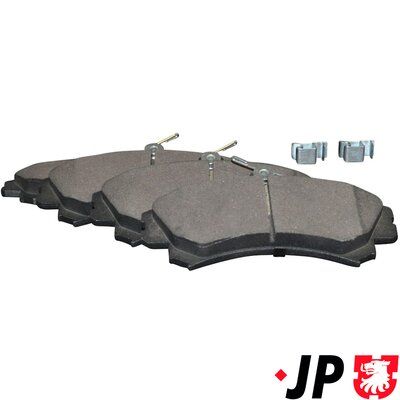 JP Group 3963600510 Комплект гальмівних накладок, дискове гальмо