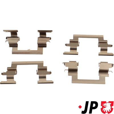 JP Group 3964002410 Комплект приладдя, накладка дискового гальма
