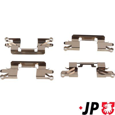JP Group 3964002610 Комплект приладдя, накладка дискового гальма