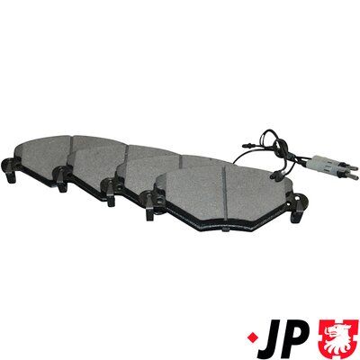 JP Group 4163602110 Комплект гальмівних накладок, дискове гальмо