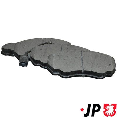 JP Group 4163602410 Комплект гальмівних накладок, дискове гальмо