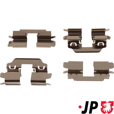 JP Group 4364003910 Комплект приладдя, накладка дискового гальма