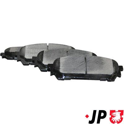JP Group 4663700210 Комплект гальмівних накладок, дискове гальмо