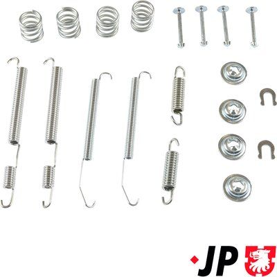 JP Group 4664001810 Комплект приладдя, гальмівна колодка
