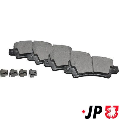 JP Group 4863701310 Комплект гальмівних накладок, дискове гальмо