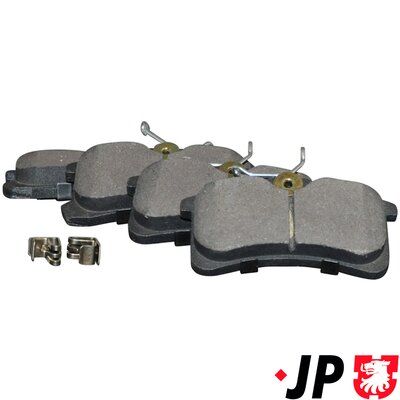 JP Group 4863701510 Комплект гальмівних накладок, дискове гальмо