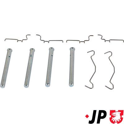 JP Group 4863750110 Комплект приладдя, накладка дискового гальма