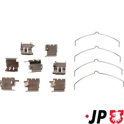 JP Group 4864003610 Комплект приладдя, накладка дискового гальма