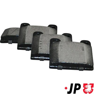 JP Group 4963700210 Комплект гальмівних накладок, дискове гальмо